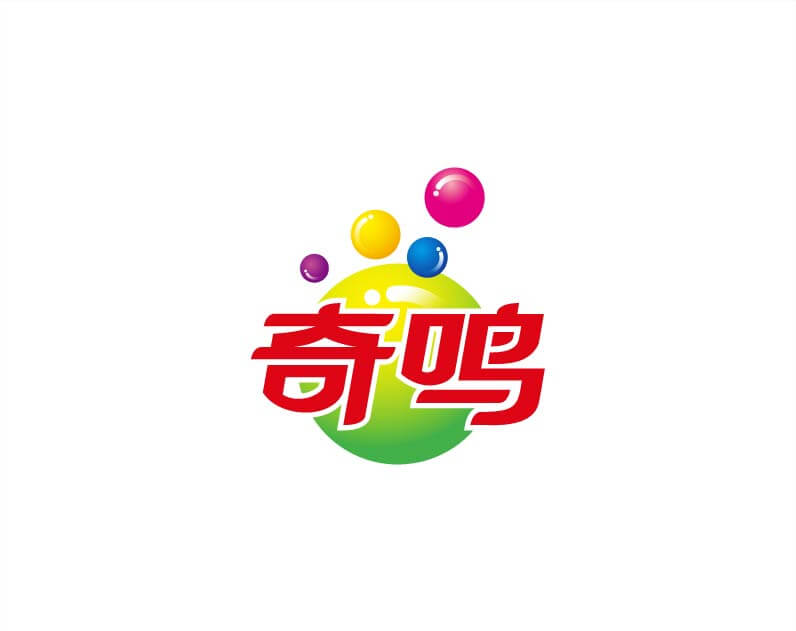 奇鳴洗衣粉logo設(shè)計