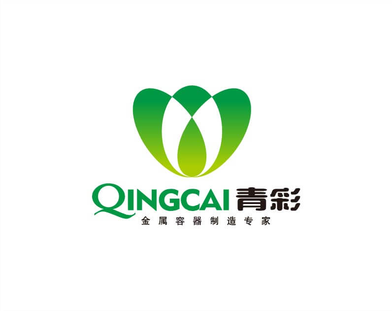 青彩金屬容器logo設(shè)計