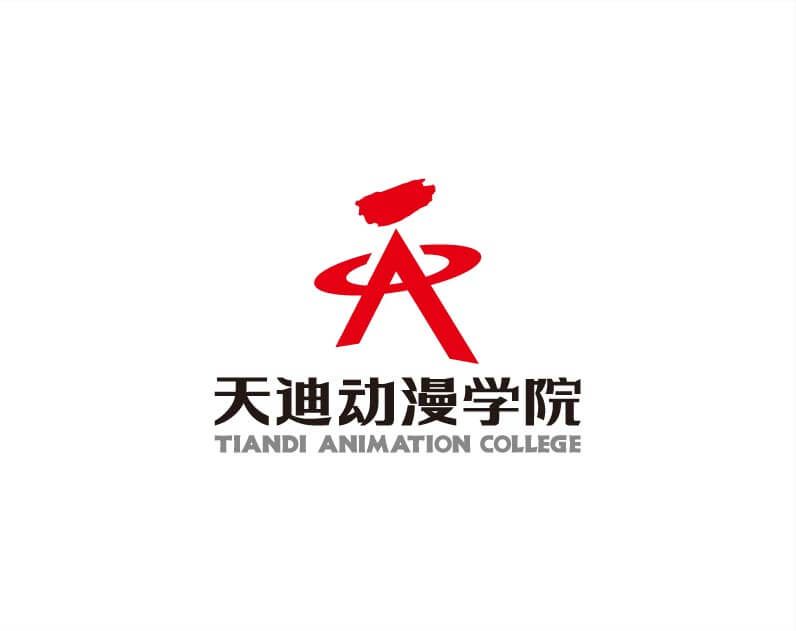 天迪動漫學(xué)院logo