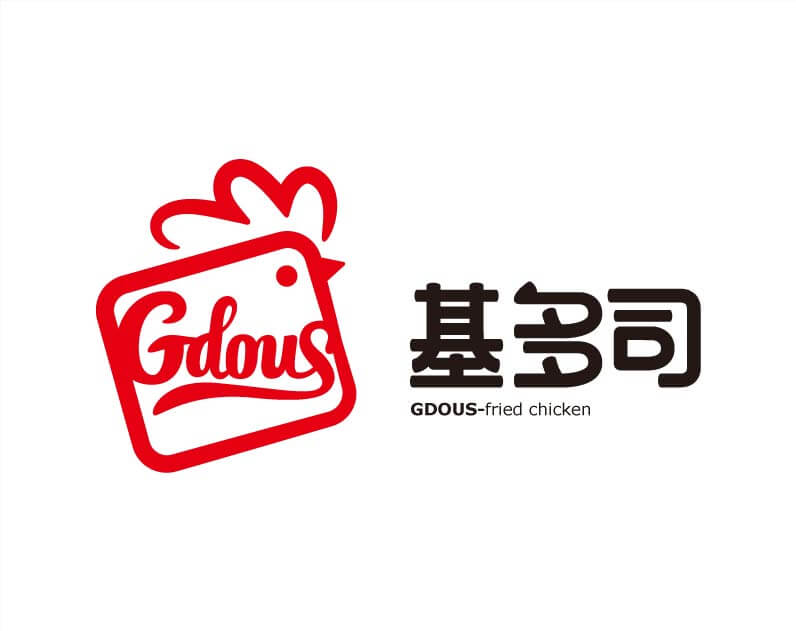基多司炸雞logo設(shè)計