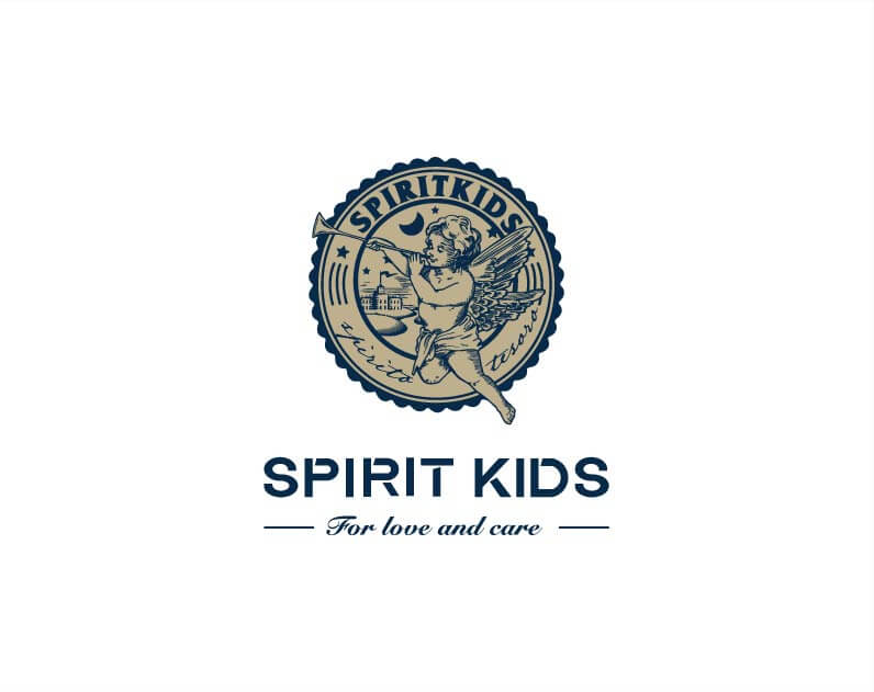 SPIRIT KIDS logo設(shè)計